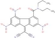 N4,N4-dipropyl-9-(dicyanomethylidene)-2,5,7-trinitro-9H-fluorene-4-carboxamide