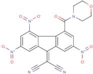 2-[4-(morpholinocarbonyl)-2,5,7-trinitro-9H-fluoren-9-yliden]malononitrile