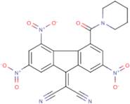 2-[2,4,7-trinitro-5-(piperidinocarbonyl)-9H-fluoren-9-yliden]malononitrile