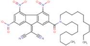 N2,N2-didecyl-9-(dicyanomethylidene)-4,5,7-trinitro-9H-fluorene-2-carboxamide