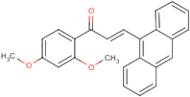 3-(9-anthryl)-1-(2,4-dimethoxyphenyl)prop-2-en-1-one