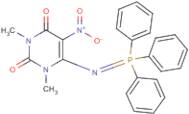 1,3-dimethyl-5-nitro-6-[(1,1,1-triphenyl-lambda~5~-phosphanylidene)amino]-1,2,3,4-tetrahydropyrimi…