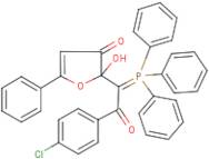 2-[2-(4-chlorophenyl)-2-oxo-1-(1,1,1-triphenyl-lambda~5~-phosphanylidene)ethyl]-2-hydroxy-5-phenyl-2