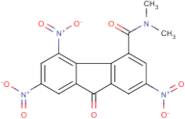 N4,N4-dimethyl-2,5,7-trinitro-9-oxo-9H-4-fluorenecarboxamide