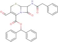 Benzhydryl 3-formyl-6-oxo-7-[(2-phenylacetyl)amino]-7,7a-dihydro-2H,6H-azeto[2,1-b][1,3]thiazine-4-c