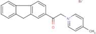 1-(9H-2-fluorenyl)-2-(4-methyl-1-pyridiniumyl)-1-ethanone bromide