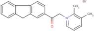 2-(2,3-dimethyl-1-pyridiniumyl)-1-(9H-2-fluorenyl)-1-ethanone bromide