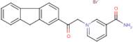 3-(aminocarbonyl)-1-[2-(9H-2-fluorenyl)-2-oxoethyl]pyridinium bromide