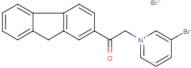 2-(3-bromo-1-pyridiniumyl)-1-(9H-2-fluorenyl)-1-ethanone bromide