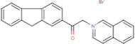 1-(9H-2-fluorenyl)-2-(2-isoquinoliniumyl)-1-ethanone bromide