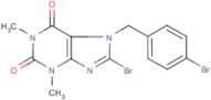 8-bromo-7-(4-bromobenzyl)-1,3-dimethyl-2,3,6,7-tetrahydro-1H-purine-2,6-dione