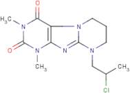 9-(2-Chloropropyl)-1,3-dimethyl-1,2,3,4,6,7,8,9-octahydropyrimido[2,1-f]purine-2,4-dione