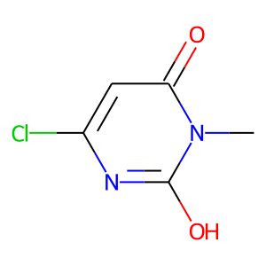 6-chloro-2-hydroxy-3-methyl-3,4-dihydropyrimidin-4-one