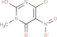 6-chloro-2-hydroxy-3-methyl-5-nitro-3,4-dihydropyrimidin-4-one