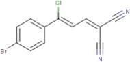 2-[3-(4-bromophenyl)-3-chloroprop-2-enylidene]malononitrile