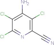 4-amino-3,5,6-trichloropyridine-2-carbonitrile