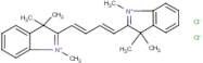 1,3,3-trimethyl-2-[4-(1,3,3-trimethyl-3H-indolium-2-yl)buta-1,3-dienyl]-3H-indolium dichloride