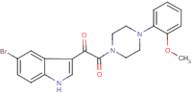 1-(5-Bromo-1H-indol-3-yl)-2-[4-(2-methoxyphenyl)piperazino]ethane-1,2-dione