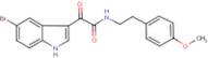 N1-(4-Methoxyphenethyl)-2-(5-bromo-1H-indol-3-yl)-2-oxoacetamide