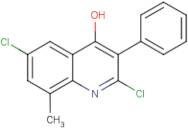 2,6-dichloro-8-methyl-3-phenylquinolin-4-ol