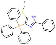 [5-(methylthio)-2-phenyl-1H-imidazol-4-yl](triphenyl)phosphonium iodide