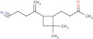 4-[3,3-dimethyl-2-(3-oxobutyl)cyclobutyl]pent-4-enenitrile