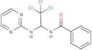 N1-[2,2,2-trichloro-1-(2-pyrimidinylamino)ethyl]benzamide