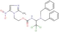 2-(2-methyl-5-nitro-1H-1-imidazolyl)ethyl N-[2,2,2-trichloro-1-(dibenzylamino)ethyl]carbamate