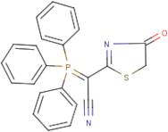 2-(4-oxo-4,5-dihydro-1,3-thiazol-2-yl)-2-(1,1,1-triphenyl-lambda~5~-phosphanylidene)acetonitrile
