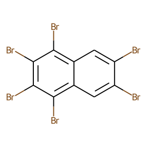 1,2,3,4,6,7-Hexabromonaphthalene