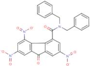 N,N-dibenzyl-2,5,7-trinitro-9-oxo-9H-fluorene-4-carboxamide