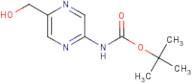 2-Amino-5-(hydroxymethyl)pyrazine, 2-BOC protected