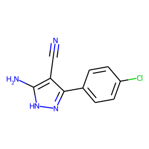 5-Amino-3-(4-chlorophenyl)-1H-pyrazole-4-carbonitrile