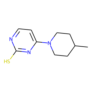 4-(4-Methylpiperidin-1-yl)pyrimidine-2-thiol