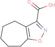 5,6,7,8-Tetrahydro-4H-cyclohepta[d]isoxazole-3-carboxylic acid