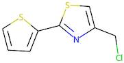 4-(Chloromethyl)-2-(2-thienyl)-1,3-thiazole