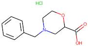 4-Benzylmorpholine-2-carboxylic acid hydrochloride