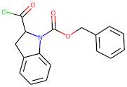 benzyl 2-(chlorocarbonyl)-1-indolinecarboxylate