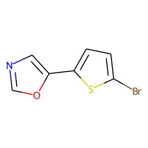 5-(5-bromo-2-thienyl)-1,3-oxazole