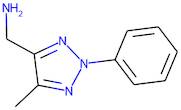 (5-Methyl-2-phenyl-2H-1,2,3-triazol-4-yl)methylamine