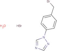 1-[4-(Bromomethyl)phenyl]-1H-1,2,4-triazole hydrobromide hydrate