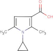 1-cyclopropyl-2,5-dimethyl-1H-pyrrole-3-carboxylic acid