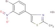 4-(4-Bromo-3-nitrophenyl)-2-methyl-1,3-thiazole hydrobromide