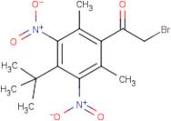 4-(tert-Butyl)-2,6-dimethyl-3,5-dinitrophenacyl bromide