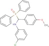 N1-[(diphenylphosphoryl)(4-methoxyphenyl)methyl]-3-chloroaniline