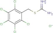 amino[(2,3,4,5,6-pentachlorobenzyl)thio]methaniminium chloride