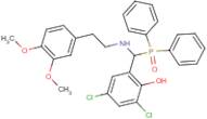 2,4-dichloro-6-[[(3,4-dimethoxyphenethyl)amino](diphenylphosphoryl)methyl]phenol