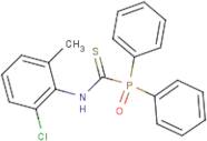 N-(2-chloro-6-methylphenyl)oxo(diphenyl)phosphoranecarbothioamide