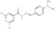 N'4-[4-(dimethylamino)benzylidene]-2,6-dichloropyridine-4-carbohydrazide