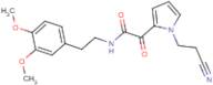 N1-(3,4-dimethoxyphenethyl)-2-[1-(2-cyanoethyl)-1H-pyrrol-2-yl]-2-oxoacetamide